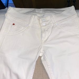 Hudson white jeans